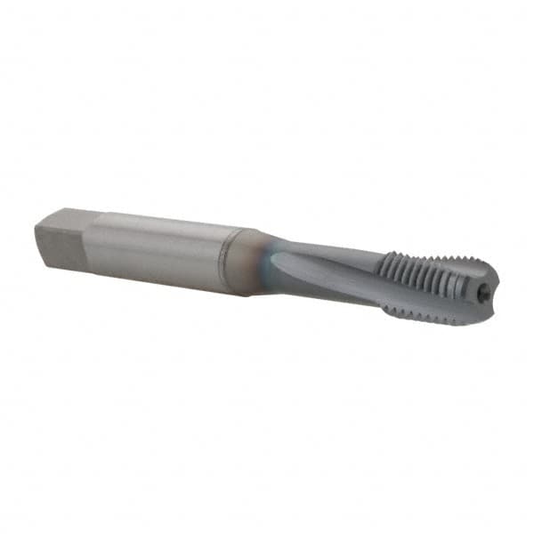 OSG - 5/16-24 UNF 3 Flute 2B Modified Bottoming Spiral Flute Tap - Powdered Metal, TiCN Finish, 2-23/32" OAL, Right Hand Flute, Right Hand Thread, H4, Series EXOTAP VC-10TI - Caliber Tooling