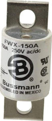 Cooper Bussmann - 250 VAC/VDC, 150 Amp, Fast-Acting Semiconductor/High Speed Fuse - Stud Mount Mount, 3-1/8" OAL, 200 (RMS), 50 at DC kA Rating, 1-7/32" Diam - Caliber Tooling