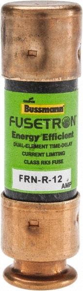 Cooper Bussmann - 125 VDC, 250 VAC, 12 Amp, Time Delay General Purpose Fuse - Fuse Holder Mount, 50.8mm OAL, 20 at DC, 200 (RMS) kA Rating, 9/16" Diam - Caliber Tooling