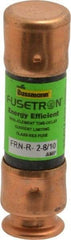 Cooper Bussmann - 125 VDC, 250 VAC, 2.8 Amp, Time Delay General Purpose Fuse - Fuse Holder Mount, 50.8mm OAL, 20 at DC, 200 (RMS) kA Rating, 9/16" Diam - Caliber Tooling