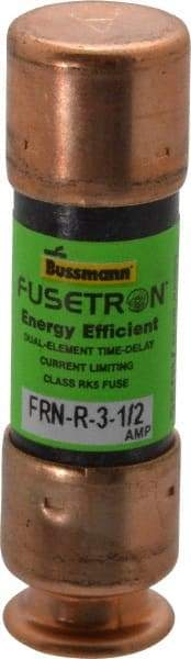 Cooper Bussmann - 125 VDC, 250 VAC, 3.5 Amp, Time Delay General Purpose Fuse - Fuse Holder Mount, 50.8mm OAL, 20 at DC, 200 (RMS) kA Rating, 9/16" Diam - Caliber Tooling