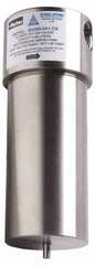 Parker - 1" Port, 12" High x 4" Wide, FRL Filter with Stainless Steel Bowl & Automatic Drain - 175 Max psi, 120°F Max - Caliber Tooling