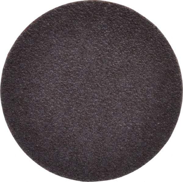 Norton - 2" Diam, 60 Grit Aluminum Oxide Adhesive PSA Disc - Coarse Grade, Brown, X Weighted Backing, Flexible - Caliber Tooling