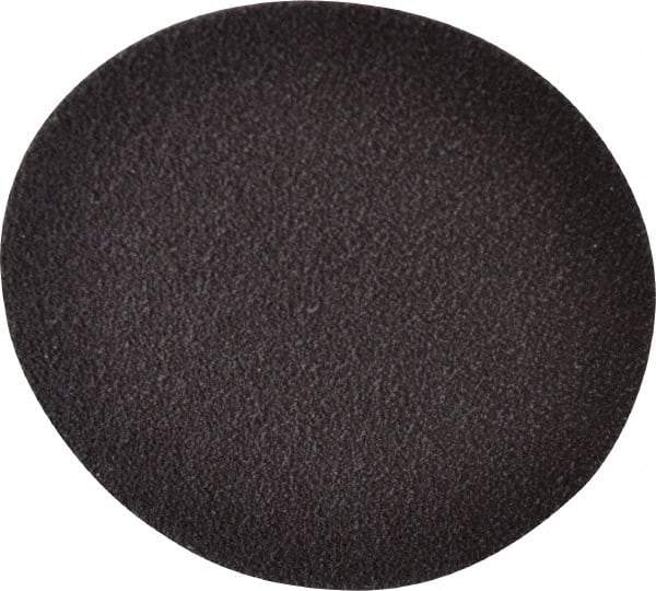 Norton - 3" Diam, 80 Grit Aluminum Oxide Adhesive PSA Disc - Coarse Grade, Brown, X Weighted Backing, Flexible - Caliber Tooling