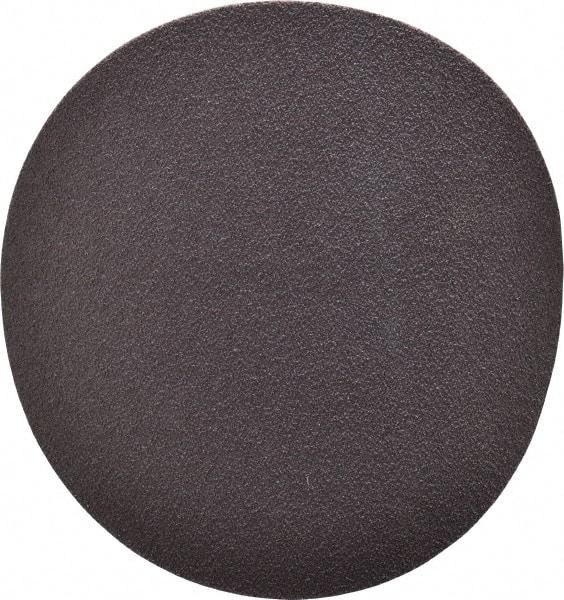 Norton - 6" Diam, 80 Grit Aluminum Oxide Adhesive PSA Disc - Coarse Grade, Brown, X Weighted Backing, Flexible - Caliber Tooling