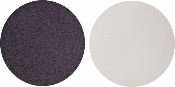 Norton - 10" Diam, 36 Grit Aluminum Oxide Adhesive PSA Disc - Very Coarse, Brown, X Weighted Cloth Backing, Flexible - Caliber Tooling