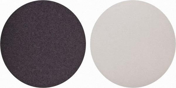 Norton - 10" Diam, 40 Grit Aluminum Oxide Adhesive PSA Disc - Very Coarse, Brown, X Weighted Cloth Backing, Flexible - Caliber Tooling