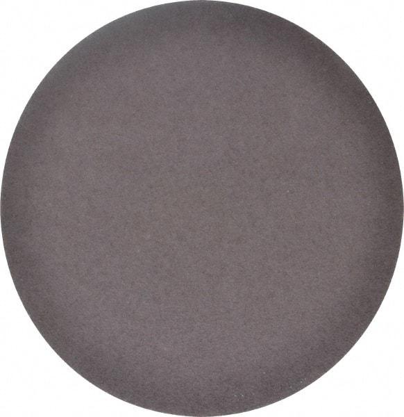 Norton - 12" Diam, 36 Grit Aluminum Oxide Adhesive PSA Disc - Very Coarse, Brown, X Weighted Cloth Backing, Flexible - Caliber Tooling