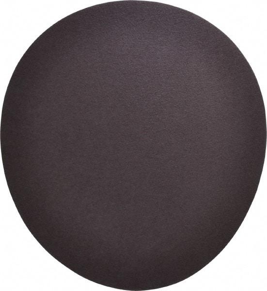 Norton - 12" Diam, 60 Grit Aluminum Oxide Adhesive PSA Disc - Coarse Grade, Brown, X Weighted Backing, Flexible - Caliber Tooling