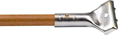 Weiler - 60 x 15/16" Wood Handle for Strip Broom - Tan - Caliber Tooling