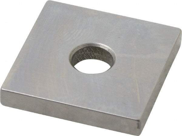 Mitutoyo - 0.147" Square Steel Gage Block - Accuracy Grade 0, Includes Certificate of Inspection - Caliber Tooling