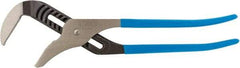 Channellock - 20-1/4" OAL, 5-1/2" Max Capacity, 12 Position Tongue & Groove Pliers - Standard Straight Jaws, Standard Head, Plastic Dipped Handles - Caliber Tooling