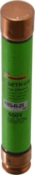 Cooper Bussmann - 300 VDC, 600 VAC, 25 Amp, Time Delay General Purpose Fuse - Fuse Holder Mount, 127mm OAL, 20 at DC, 200 (RMS) kA Rating, 13/16" Diam - Caliber Tooling