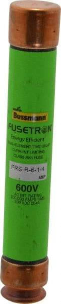 Cooper Bussmann - 300 VDC, 600 VAC, 6.25 Amp, Time Delay General Purpose Fuse - Fuse Holder Mount, 127mm OAL, 20 at DC, 200 (RMS) kA Rating, 13/16" Diam - Caliber Tooling