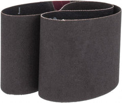 Norton - 3" Wide x 24" OAL, 120 Grit, Silicon Carbide Abrasive Belt - Silicon Carbide, Fine, Coated, Wet - Caliber Tooling