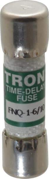 Cooper Bussmann - 500 VAC, 1.6 Amp, Time Delay General Purpose Fuse - Fuse Holder Mount, 1-1/2" OAL, 10 at AC kA Rating, 13/32" Diam - Caliber Tooling