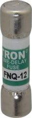 Cooper Bussmann - 500 VAC, 12 Amp, Time Delay General Purpose Fuse - Fuse Holder Mount, 1-1/2" OAL, 10 at AC kA Rating, 13/32" Diam - Caliber Tooling