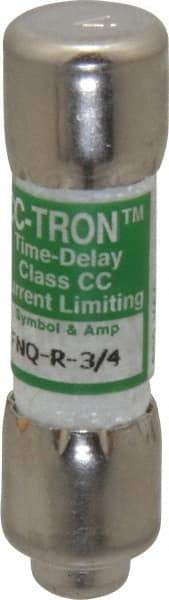 Cooper Bussmann - 300 VDC, 600 VAC, 0.75 Amp, Time Delay General Purpose Fuse - Fuse Holder Mount, 1-1/2" OAL, 200 at AC (RMS) kA Rating, 13/32" Diam - Caliber Tooling