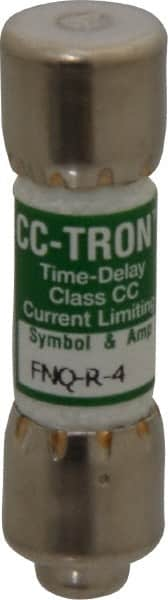 Cooper Bussmann - 300 VDC, 600 VAC, 4 Amp, Time Delay General Purpose Fuse - Fuse Holder Mount, 1-1/2" OAL, 200 at AC (RMS) kA Rating, 13/32" Diam - Caliber Tooling