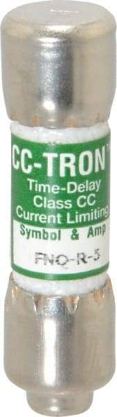 Cooper Bussmann - 300 VDC, 600 VAC, 5 Amp, Time Delay General Purpose Fuse - Fuse Holder Mount, 1-1/2" OAL, 200 at AC (RMS) kA Rating, 13/32" Diam - Caliber Tooling