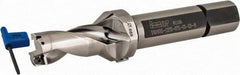 Iscar - 1.38" Max Drill Depth, 2xD, 11/16" Diam, Indexable Insert Drill - 3/4" Shank Diam, Straight Shank - Caliber Tooling