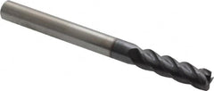 ProMax - 3/16" Diam 4 Flute Solid Carbide 0.02" Corner Radius End Mill - Caliber Tooling