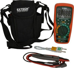 Extech - EX530, CAT IV, 1,000 VAC/VDC, Digital True RMS Multimeter - 40 mOhm, Measures Voltage, Capacitance, Current, Frequency, Resistance, Temperature - Caliber Tooling