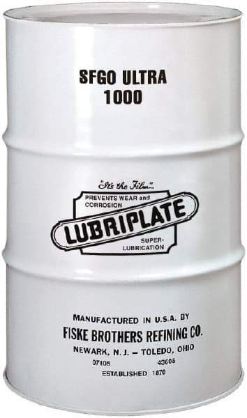 Lubriplate - 55 Gal Drum, Synthetic Gear Oil - 15°F to 400°F, 4900 SUS Viscosity at 100°F, 372 SUS Viscosity at 210°F, ISO 1000 - Caliber Tooling