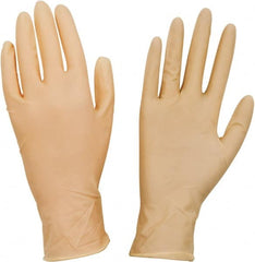 CleanTeam - Size S, 5 mil, Cleanroom Grade, Powder Free Latex Disposable Gloves - Exact Industrial Supply