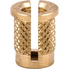 E-Z LOK - Press Fit Threaded Inserts Type: Flanged For Material Type: Plastic - Caliber Tooling