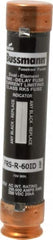 Cooper Bussmann - 250 VDC, 600 VAC, 60 Amp, Time Delay General Purpose Fuse - Fuse Holder Mount, 5-1/2" OAL, 20 at DC, 200 (RMS) kA Rating, 27mm Diam - Caliber Tooling