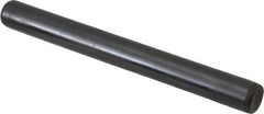 Holo-Krome - 5/16" Diam x 3" Pin Length Grade 8 Alloy Steel Standard Dowel Pin - Black Luster Finish, C 47-58 & C 60 (Surface) Hardness, 1 Beveled & 1 Rounded End - Caliber Tooling