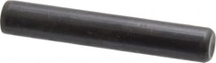 Holo-Krome - 3/8" Diam x 2-1/4" Pin Length Grade 8 Alloy Steel Standard Dowel Pin - Black Luster Finish, C 47-58 & C 60 (Surface) Hardness, 1 Beveled & 1 Rounded End - Caliber Tooling