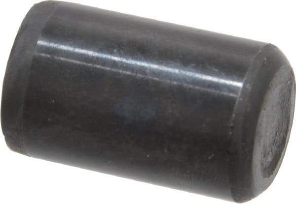 Holo-Krome - 5/8" Diam x 1" Pin Length Grade 8 Alloy Steel Standard Dowel Pin - Black Luster Finish, C 47-58 & C 60 (Surface) Hardness, 1 Beveled & 1 Rounded End - Caliber Tooling