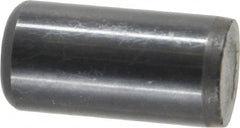 Holo-Krome - 5/8" Diam x 1-1/4" Pin Length Grade 8 Alloy Steel Standard Dowel Pin - Black Luster Finish, C 47-58 & C 60 (Surface) Hardness, 1 Beveled & 1 Rounded End - Caliber Tooling