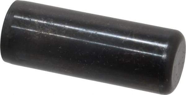 Holo-Krome - 3/4" Diam x 2" Pin Length Grade 8 Alloy Steel Standard Dowel Pin - Black Luster Finish, C 47-58 & C 60 (Surface) Hardness, 1 Beveled & 1 Rounded End - Caliber Tooling