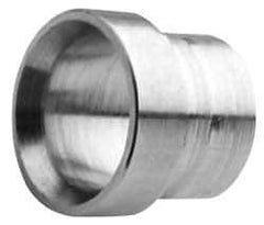 Made in USA - 1" Tube OD, 37° Stainless Steel Flared Tube Sleeve - Unthreaded Flare Ends - Caliber Tooling