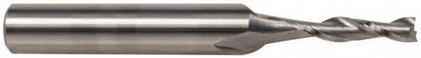 Onsrud - 3/4" Cutting Diam x 2-1/8" Length of Cut, 2 Flute, Upcut Spiral Router Bit - Uncoated, Left Hand Cut, Solid Carbide, 4" OAL x 3/4" Shank Diam, Double Edge, 30° Helix Angle - Caliber Tooling