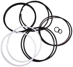 Parker - Buna Nitrile Accumulator Seal Kit - Includes V O-Ring Piston Seal, V O-Ring Backups, PTFE Glide Rings, O-Ring, O-Ring Backup, Gas Valve O-Ring, Use with 3 Inch Bore Piston Accumulator - Caliber Tooling