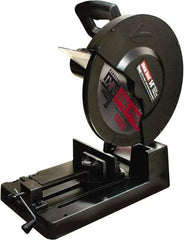 M.K. MORSE - 14" Blade Diam, 1" Arbor Hole, Miter Chop & Cutoff Saw - 1,300 RPM, 120 Volts - Caliber Tooling