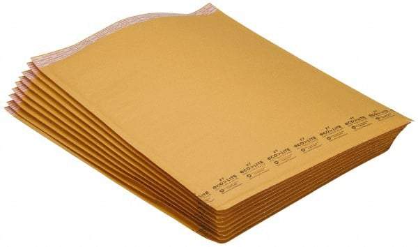 Made in USA - 20" Long x 14-1/4" Wide Peel-Off Self-Seal Jiffylite Bubble Cushioned Mailer - Caliber Tooling