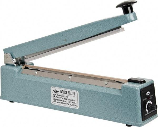 Value Collection - 12" Max Seal, 5 mil Thick, Table Top Thermal Impulse Sealer - 380 Watts - Caliber Tooling