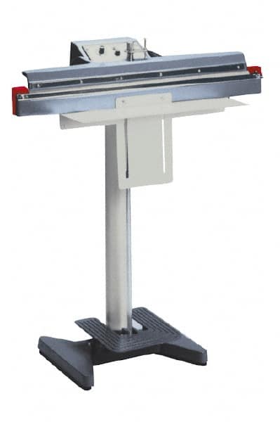 Value Collection - 18" Max Seal, 6 mil Thick, Foot Operated Thermal Impulse Sealer - 500 Watts - Caliber Tooling