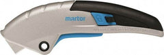 Martor USA - Retractable Utility Knife - Black & Blue Handle - Caliber Tooling