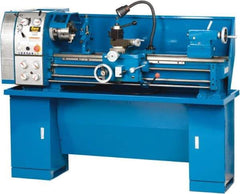 Enco - 13" Swing, 40" Between Centers, 110/220 Volt, Single Phase Bench Lathe - 5MT Taper, 1-1/2 hp, 65 to 1,810 RPM, 1-1/2" Bore Diam, 750mm Deep x 580mm High x 1,676mm Long - Caliber Tooling