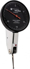 TESA Brown & Sharpe - 0 to 0.03", 0.000000" Graduation, Horizontal Dial Test Indicator - Exact Industrial Supply