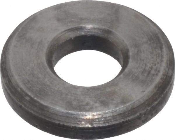 Gibraltar - #10 Screw, Grade 12L14 Case Hardened Steel Beveled Round Flat Washer - 13/64" ID x 1/2" OD, 3/32" Thick - Caliber Tooling