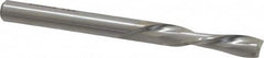 Onsrud - 1/4" Cutting Diam x 1" Length of Cut, 2 Flute, Downcut Spiral Router Bit - Uncoated, Right Hand Cut, High Speed Steel, 3" OAL x 1/4" Shank Diam, Double Edge, 19 to 32° Helix Angle - Caliber Tooling