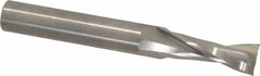 Onsrud - 1/2" Cutting Diam x 1-1/4" Length of Cut, 2 Flute, Upcut Spiral Router Bit - Uncoated, Right Hand Cut, Solid Carbide, 4" OAL x 1/2" Shank Diam, Double Edge, 22° Helix Angle - Caliber Tooling