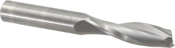 Onsrud - 5/8" Cutting Diam x 2-1/4" Length of Cut, 2 Flute, Upcut Spiral Router Bit - Uncoated, Right Hand Cut, Solid Carbide, 5" OAL x 5/8" Shank Diam, Double Edge, 22° Helix Angle - Caliber Tooling